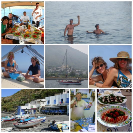 Aeolian Islands Collage