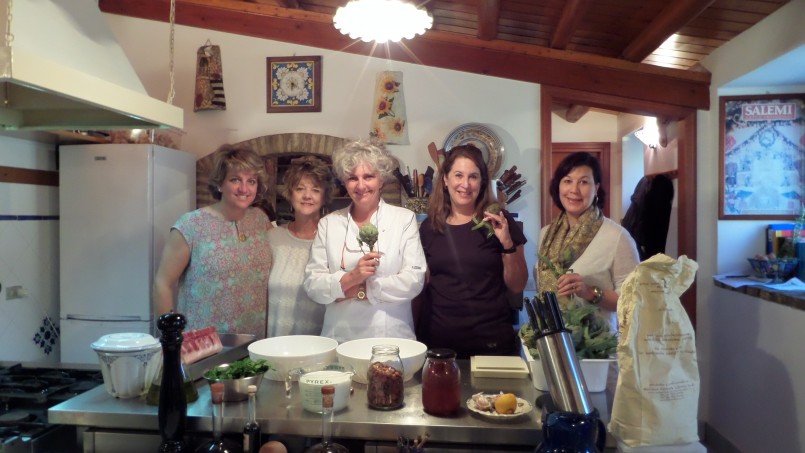 artichoke prep Sicily